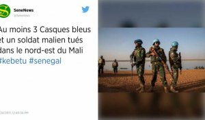 Mali. Trois casques bleus et un soldat tués dans le nord du pays