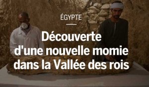 Egypte : une nouvelle momie découverte dans la Vallée des rois