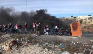 Heurts entre Palestiniens et forces israéliennes en Cisjordanie