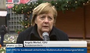Un an après l'attentat de Berlin, Angela Merkel admet des défaillances