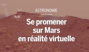 Se promener sur Mars en réalité virtuelle