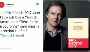 Yannick Haenel remporte le prix Médicis avec « Tiens ferme ta couronne » 
