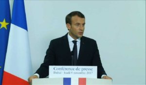 Le président Macron annonce la vente de deux corvettes aux EAU