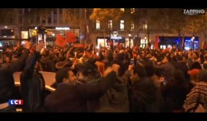 Maroc qualifié pour le Mondial : scènes de liesse à Paris, affrontements à Bruxelles (vidéo)
