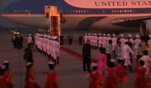 Arrivée de Donald Trump au Vietnam