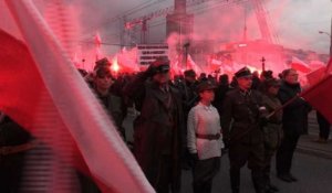 Des milliers de nationalistes manifestent à Varsovie