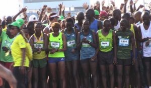 La 5ème édition du marathon du Gabon s'est tenue à Libreville