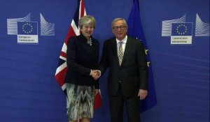 Rencontre May/Juncker: l'heure de vérité pour le Brexit