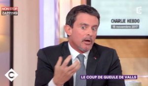 Manuel Valls défend Charlie Hebdo et flingue Edwy Plenel dans C à Vous (Vidéo)