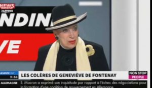 Emmanuel Macron : Geneviève de Fontenay lui passe un savon ! (Vidéo)