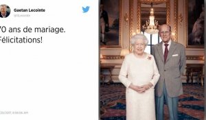 Angleterre : Elizabeth II et le prince Philip célèbrent leurs 70 ans de mariage.
