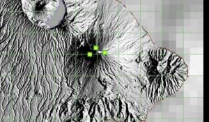 Ces relevés scientifiques montrent l'éruption imminente du Mont Agung