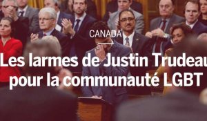 Les larmes de Justin Trudeau pour la communauté LGBT