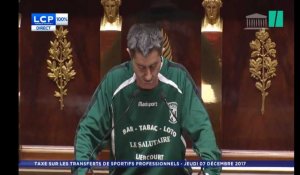 François Ruffin sermonné à l'Assemblée à cause... d'un maillot de foot