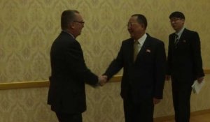 Un haut responsable de l'ONU rencontre le MAE nord-coréen