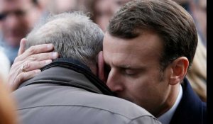 13-Novembre : Emmanuel Macron sur les lieux des attentats