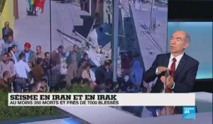 Séisme Iran-Iraq : "Il est surprenant de voir des immeubles récents, aux normes anti-sismiques s''être effondrés"