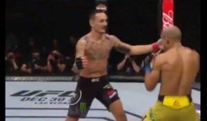 MMA : un combattant félicite son adversaire après un coup (vidéo)