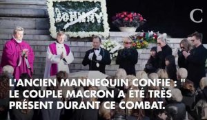 Laeticia Hallyday révèle ce qui la lie à Brigitte Macron