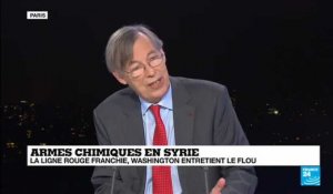 Armes chimiques en Syrie : la coalition est "en train de bâtir le plan de frappes"