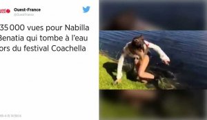 135 000 vues pour Nabilla Benatia qui tombe à l'eau lors du festival Coachella !