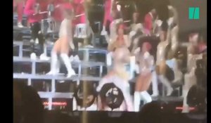 La chute mémorable de Beyonce et Solange sur la scène de Coachella