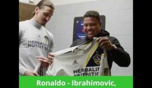 Quand Ronaldo rend visite à Ibrahimovic