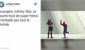 "Avengers : Infinity War". Belle armée de superhéros mais une guerre un peu longuette.