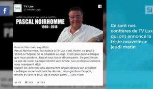 Pascal Noirhomme, journaliste à TV Lux, est décédé