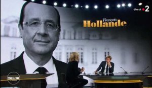 20h30 Le Dimanche : Claire Chazal aime l'humanité et l'humour de François Hollande