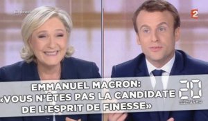 Emmanuel Macron à Marine Le Pen: «Vous n'êtes pas la candidate de la finesse»