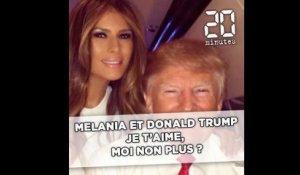 Melania et  Donald Trump,  je t'aime moi non plus ?