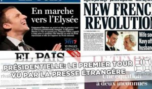 Présidentielle: Le premier tour vu par la presse étrangère