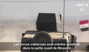 Les forces irakiennes entrent à Mossoul-Ouest