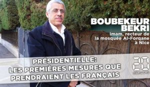 Présidentielle: Les premières mesures que prendraient les Français - Boubekeur Bekri