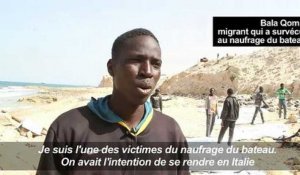 Les cadavres de 74 migrants toujours sur une plage libyenne