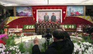 Pyongyang célèbre le festival de la Kimjongilia