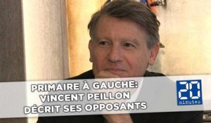 Primaire à gauche: Vincent Peillon décrit ses opposants