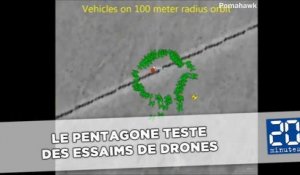 Le Pentagone teste des essaims de drones