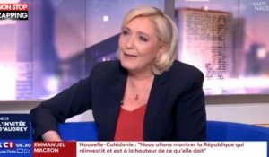 Marine Le Pen, agacée, évoque sa relation avec son père (vidéo) 