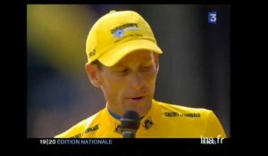 [Lance Armstrong, vainqueur du Tour de France 2005]