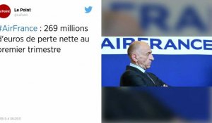 Air France. Une perte de 269 millions d'euros au 1er trimestre, la grève va peser.
