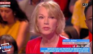 TPMP : Brigitte Lahaie ne regrette pas ses propos polémiques sur le viol (vidéo)
