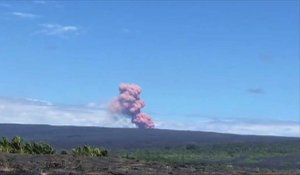 Eruption volanique à Hawaï
