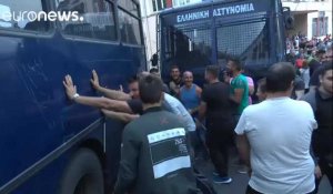 Lesbos : la colère des habitants de l'île