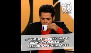 «20 Heures» de France 2: Quand Thomas Sotto taquine l'humoriste Jamel Debbouze