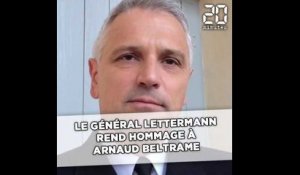 Le général Lettermann rend hommage à Arnaud Beltrame