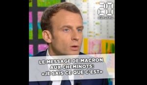 Le message d'Emmanuel Macron aux cheminots: «Je sais ce que c'est»