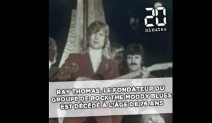 Ray Thomas, fondateur et chanteur du groupe de rock The Moody Blues, est décédé