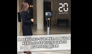 À Beaulieu-sur-Mer, la villa Kerylos se visite grâce au robot Beam